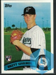 2011 Topps Series 1 Brett Sinkbeil RC #117 Marlins
